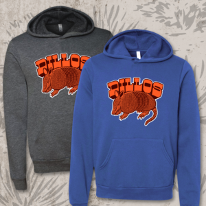 Dillos “Mascot” Hooded Sweatshirt Youth